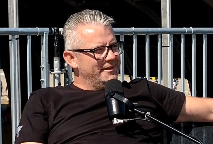 Creative Pro podcast recording on branding at events
